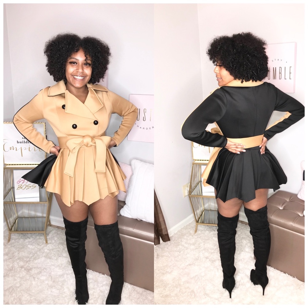 Super cute plus size coat